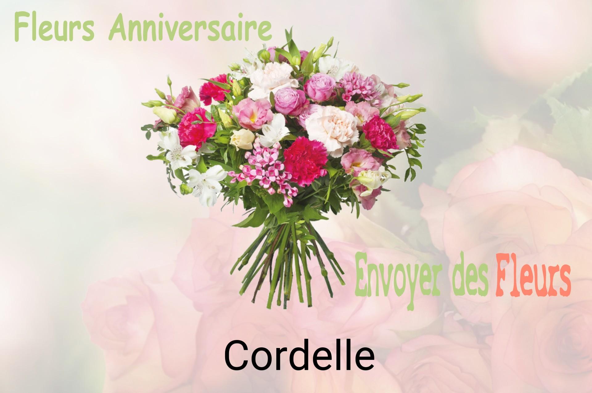 Bouquet de fleurs d’anniversaire livré à Cordelle