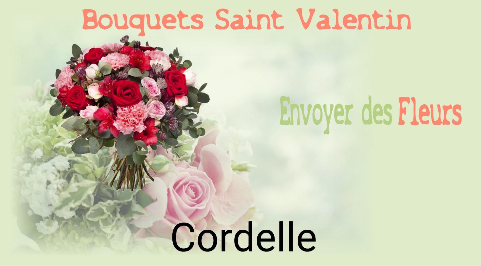 Roses de Saint-Valentin livrées à Cordelle
